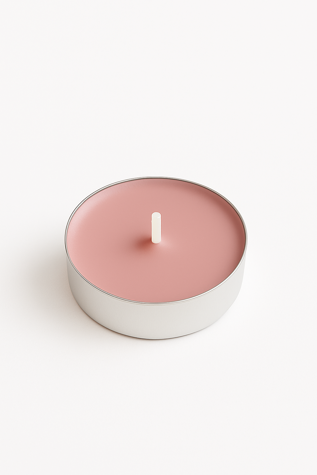 RAYNA Tealight Candles – 10 PCS | Butter Wax Infused with Arabian Botanicals (Rose Quartz)