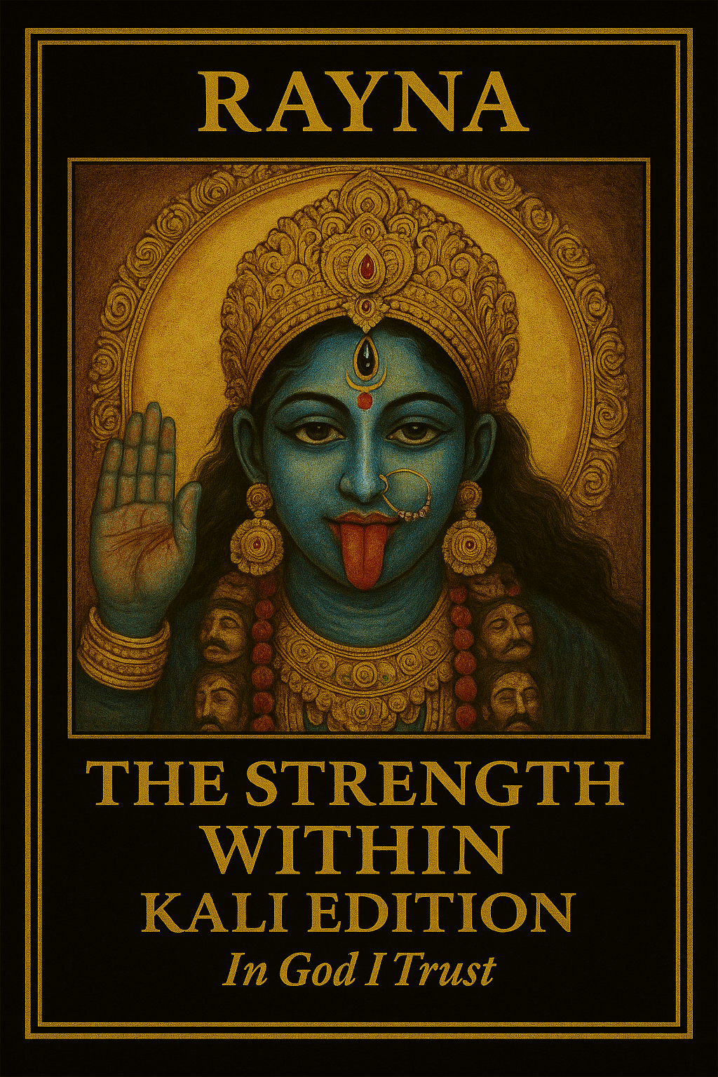 RAYNA Tealight Candles – 12 PCS (Exhibit II) | “Strength Within” – Kali Series | Inspired by Hindu Goddess Kali | Pure Butter Wax