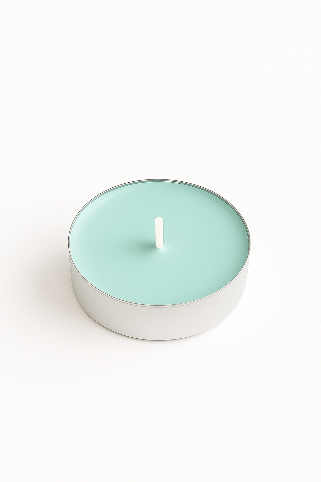 RAYNA Tealight Candles – 10 PCS | Butter Wax Infused with Arabian Botanicals (Ocean foam)