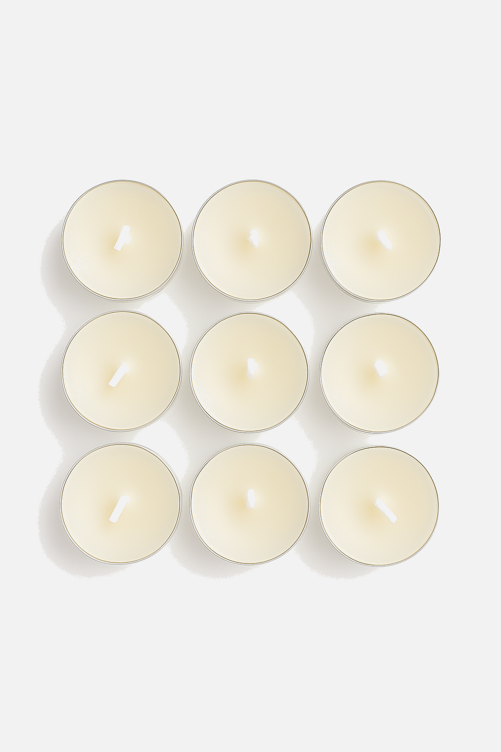 RAYNA CLASSIC INSPIRED BY IKEA TEALIGHTS 100 PCS| BUTTER WAX|WHITE